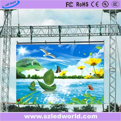 Aluminum Alloy Outdoor Rental LED Display Brightness 1000W/m2 140° Viewing Angle